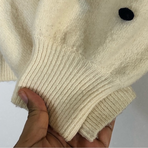 Madewell Brockton Bobble Sweater in Coziest Yarn Size Small - Picture 12 of 16